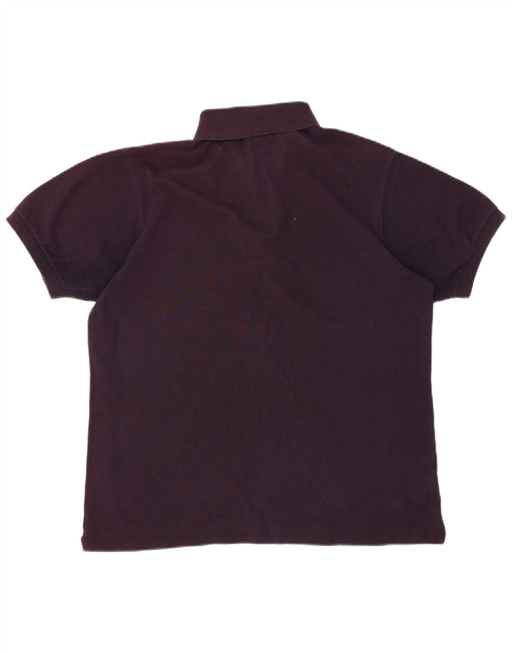Tricou polo pentru bărbați Lacoste Mărimea 5 Bumbac violet mare