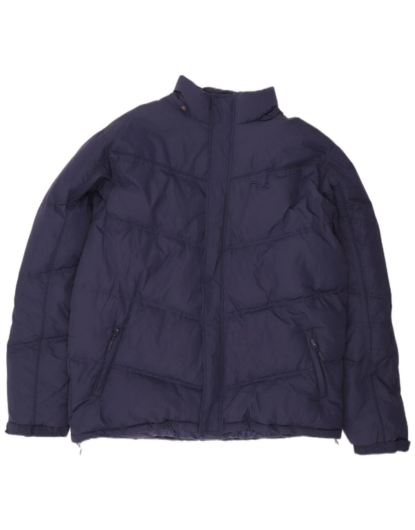 Jachetă căptușită Fila pentru bărbați UK 44 2XL Bleumarin Poliester