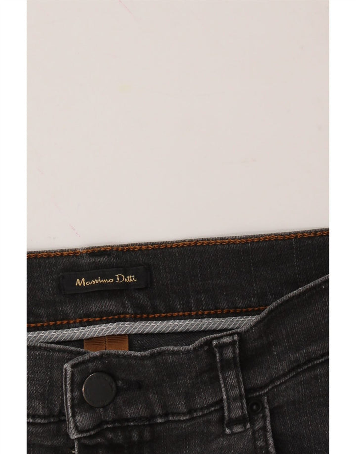 MASSIMO DUTTI Womens Cropped Jeans W32 L26 Grey Vintage Massimo Dutti and Second-Hand Massimo Dutti from Messina Hembry 