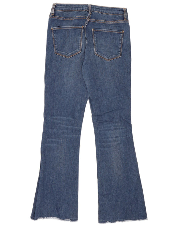 Zara Womens Flared Jeans EU 38 Small W28 L31 Blue