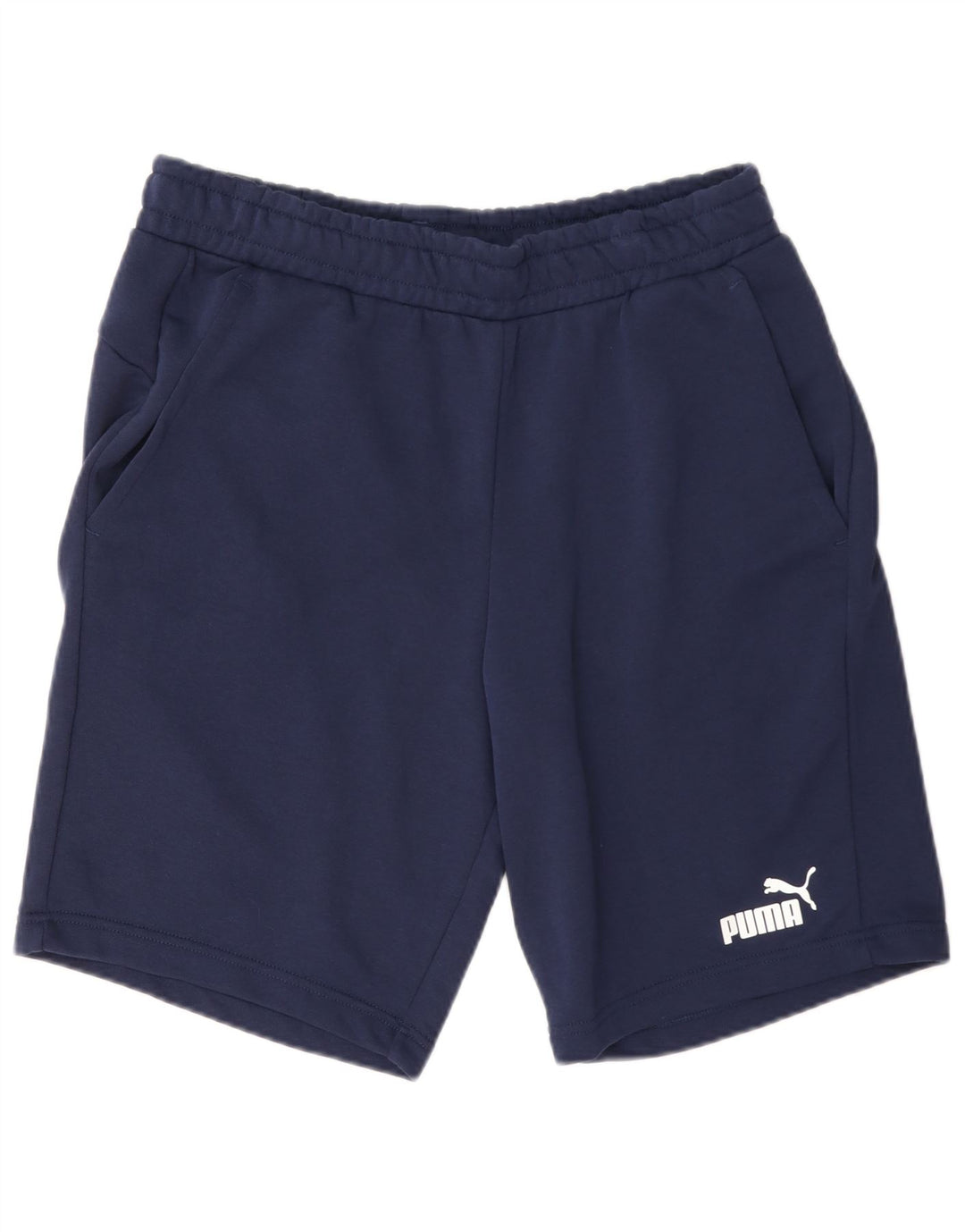 Pantaloni scurți sport Puma pentru bărbați, mari, albastru, bumbac