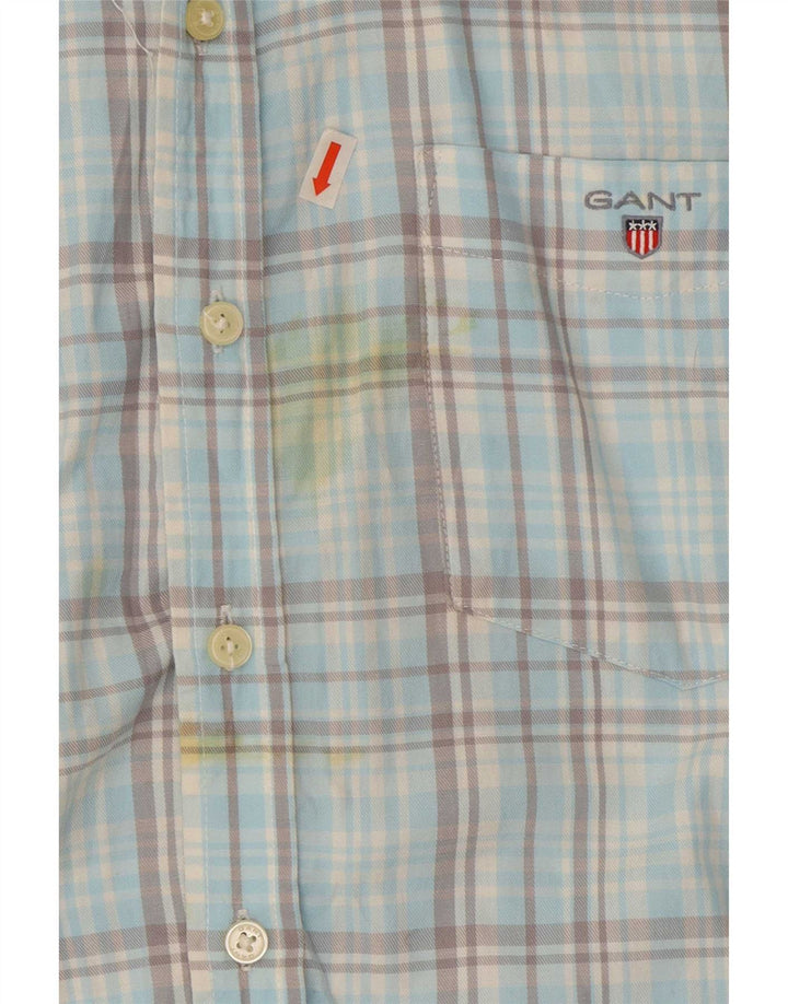 Cămașă pentru bărbați Gant Mărimea 36/38 15 1/2 Medium Blue Check