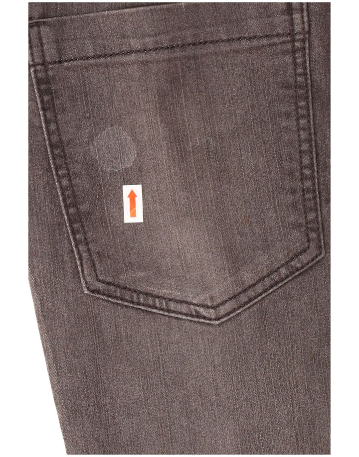 Blugi slim pentru baieti Benetton 11-12 ani W29 L30 2XL bumbac gri