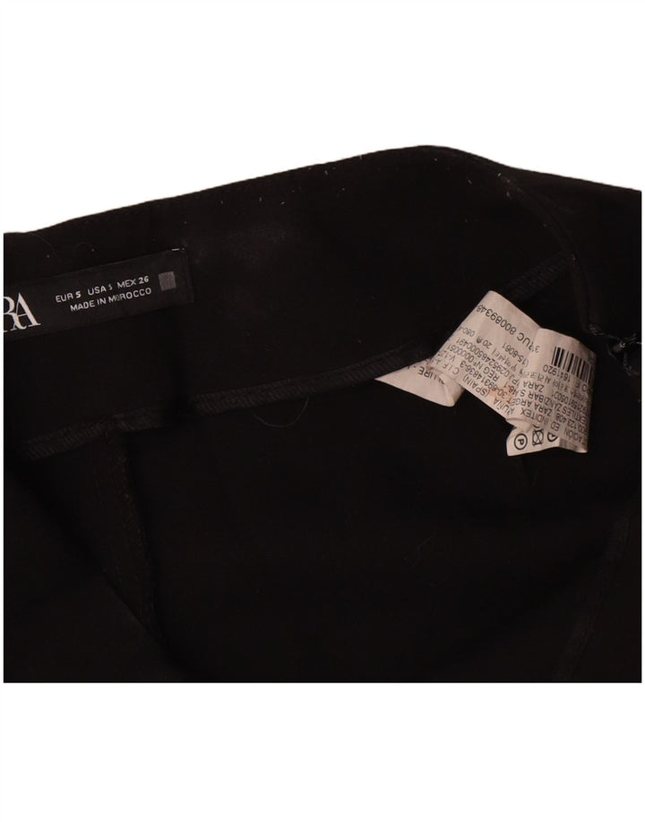 Pantaloni scurți casual pentru damă Zara Mici W26 Poliester negru