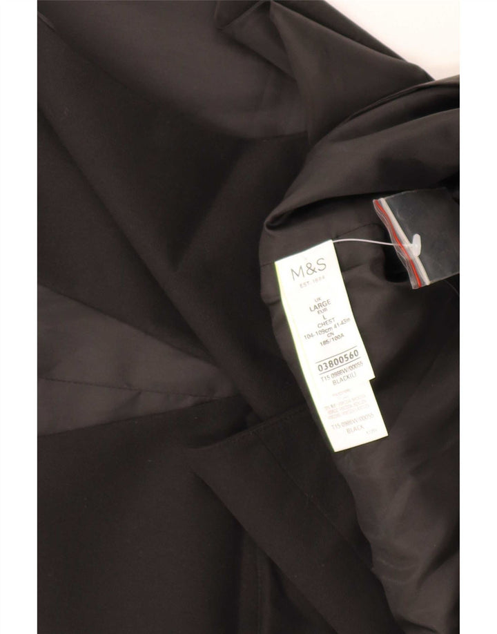 Vestă pentru bărbați Marks & Spencer, mare, negru, poliester