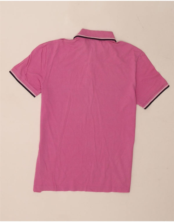 Tricou polo pentru bărbați Diadora XL, în dungi roz