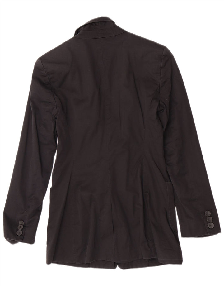 Jachetă Blazer Femei Oasis cu 1 nasture UK 8 Mic Negru