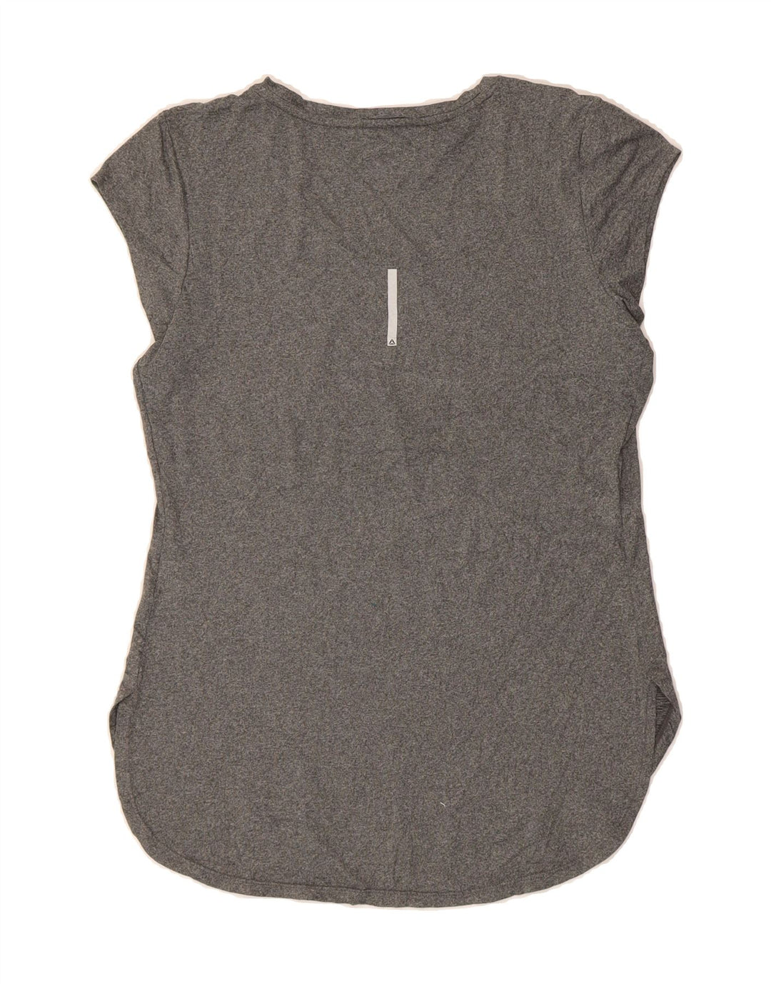 REEBOK Womens T-Shirt Top UK 14 Medium Grey Vintage Reebok and Second-Hand Reebok from Messina Hembry 