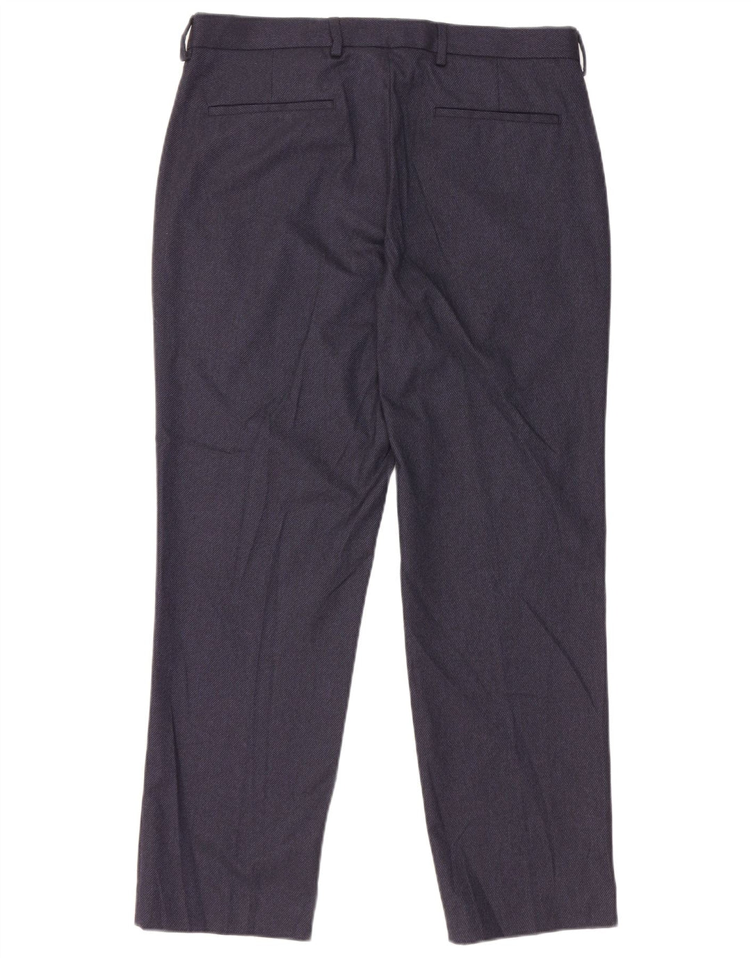 Marks & Spencer Pantaloni drepți pentru bărbați L34 L29 Poliester bleumarin