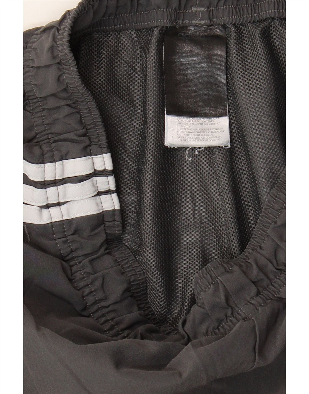 Pantaloni scurți sport pentru bărbați Adidas, gri mediu, poliester