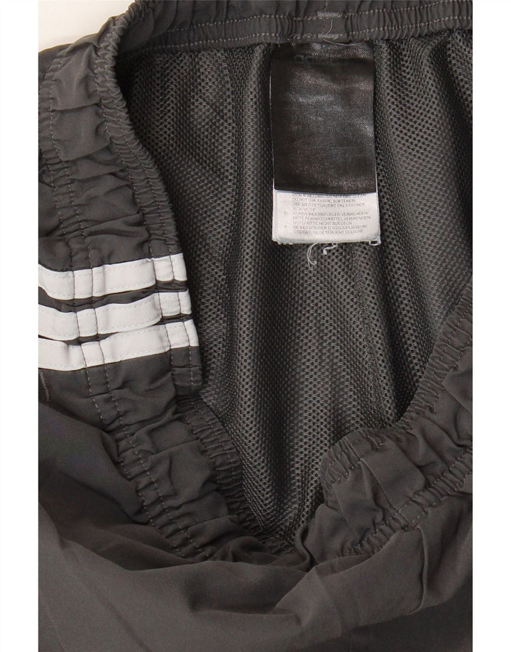 Pantaloni scurți sport pentru bărbați Adidas, gri mediu, poliester