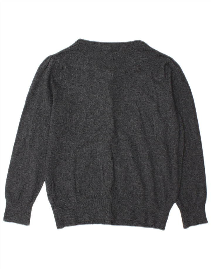 Pulover cardigan pentru femei Marks & Spencer UK 10 mic, gri, viscoză