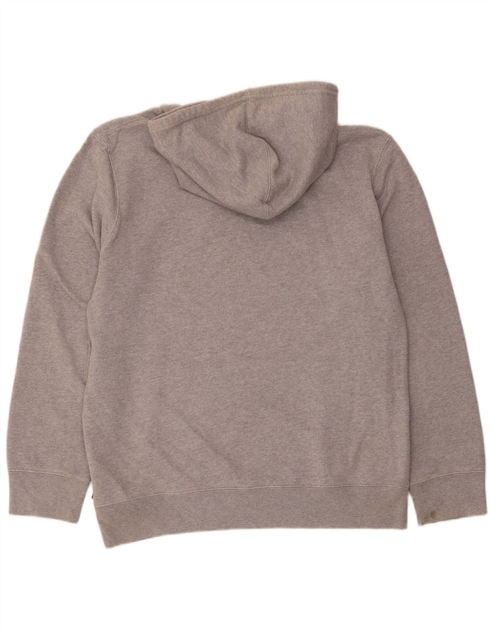 Pulover Levi's pentru bărbați, cu capota, mare, gri, bumbac