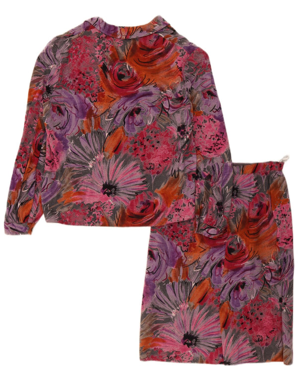 Set de fuste 2 piese Vintage pentru femei W24 Multicolore Floral