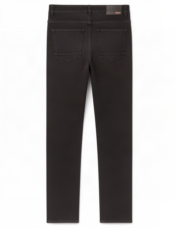 Blugi slim pentru bărbați Hugo Boss W32 L30 bumbac negru