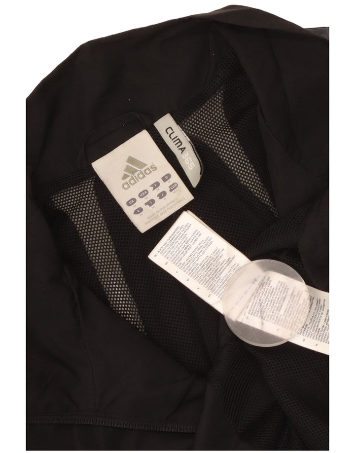 Jachetă de trening Adidas Clima 365 pentru bărbați, mediu negru, color block