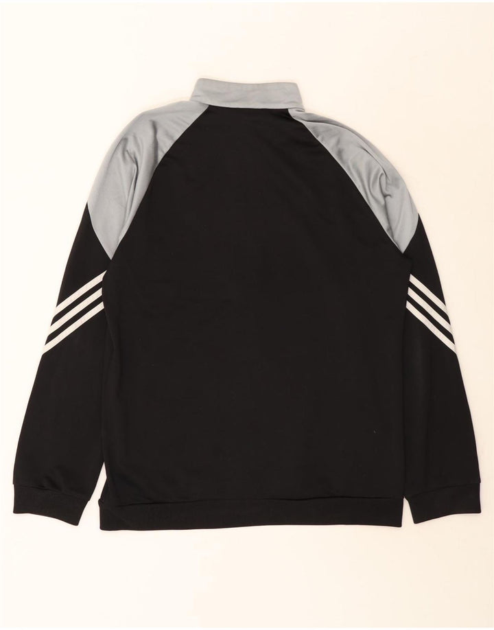 Trening complet pentru bărbați Adidas, mare, negru, poliester color bloc