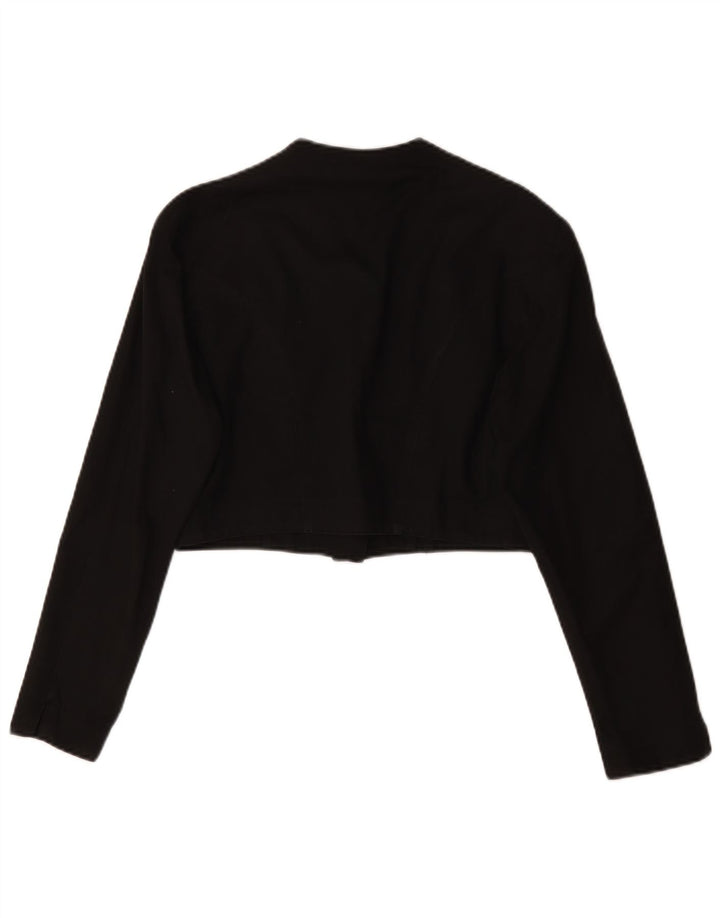 Jachetă Bolero Swinger pentru femei IT 42, bumbac mediu negru