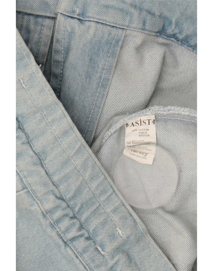 Vintage Womens Denim Jacket UK 14 Large Blue Cotton