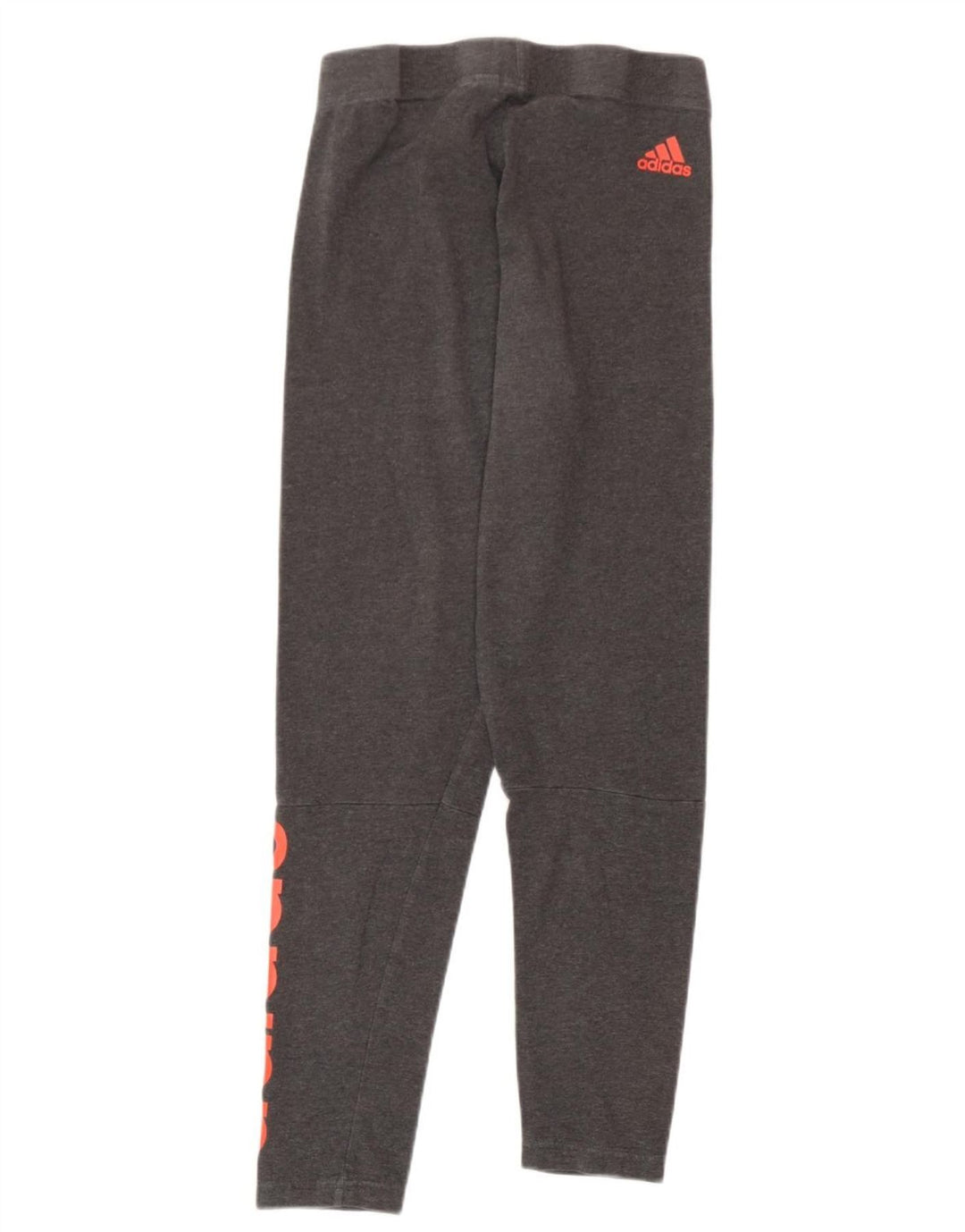 Leggings cu grafic pentru femei Adidas UK 8 Small Gri Flecked