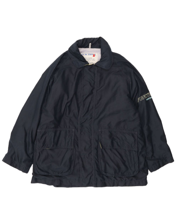 Jachetă Windbreaker pentru bărbați cu grafică Murphy & Nye UK 42 XL poliester bleumarin