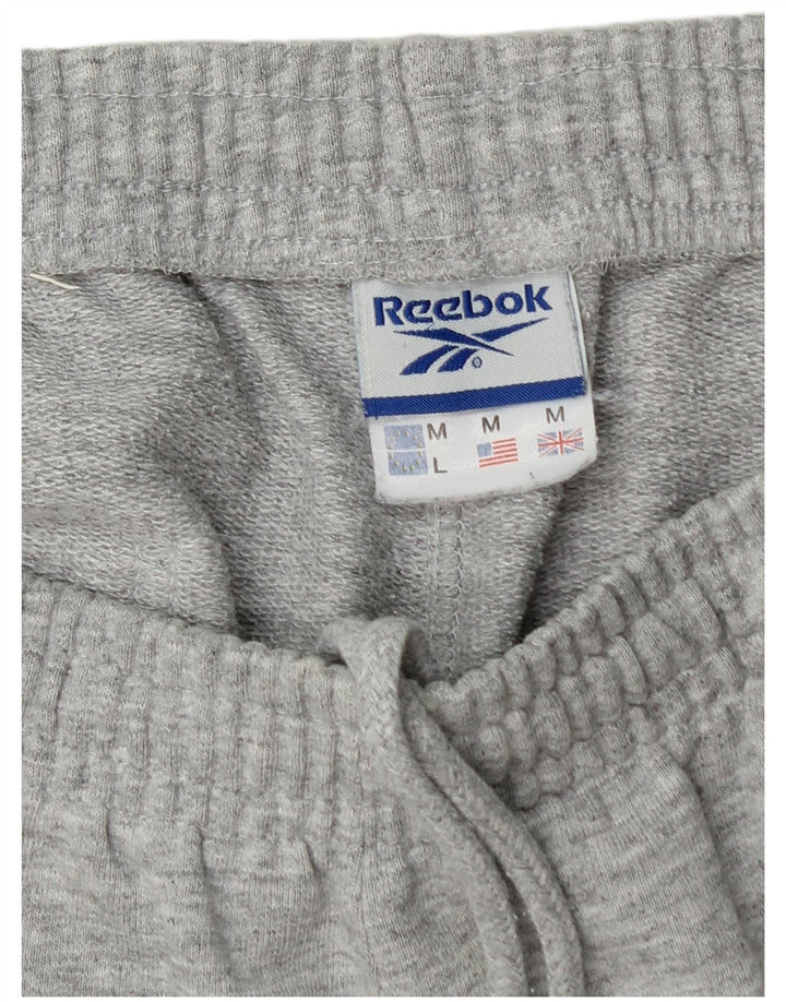 Pantaloni de trening Reebok pentru bărbați, gri mediu, pătat