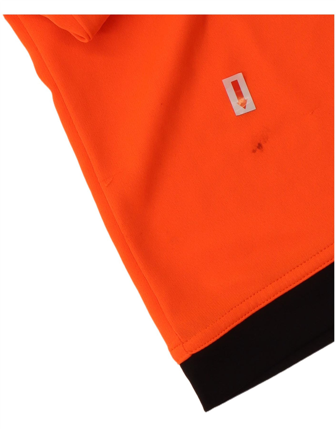 Tricou ADIDAS Climalite pentru băieți Top 9-10 ani Portocaliu Colorblock Poliester