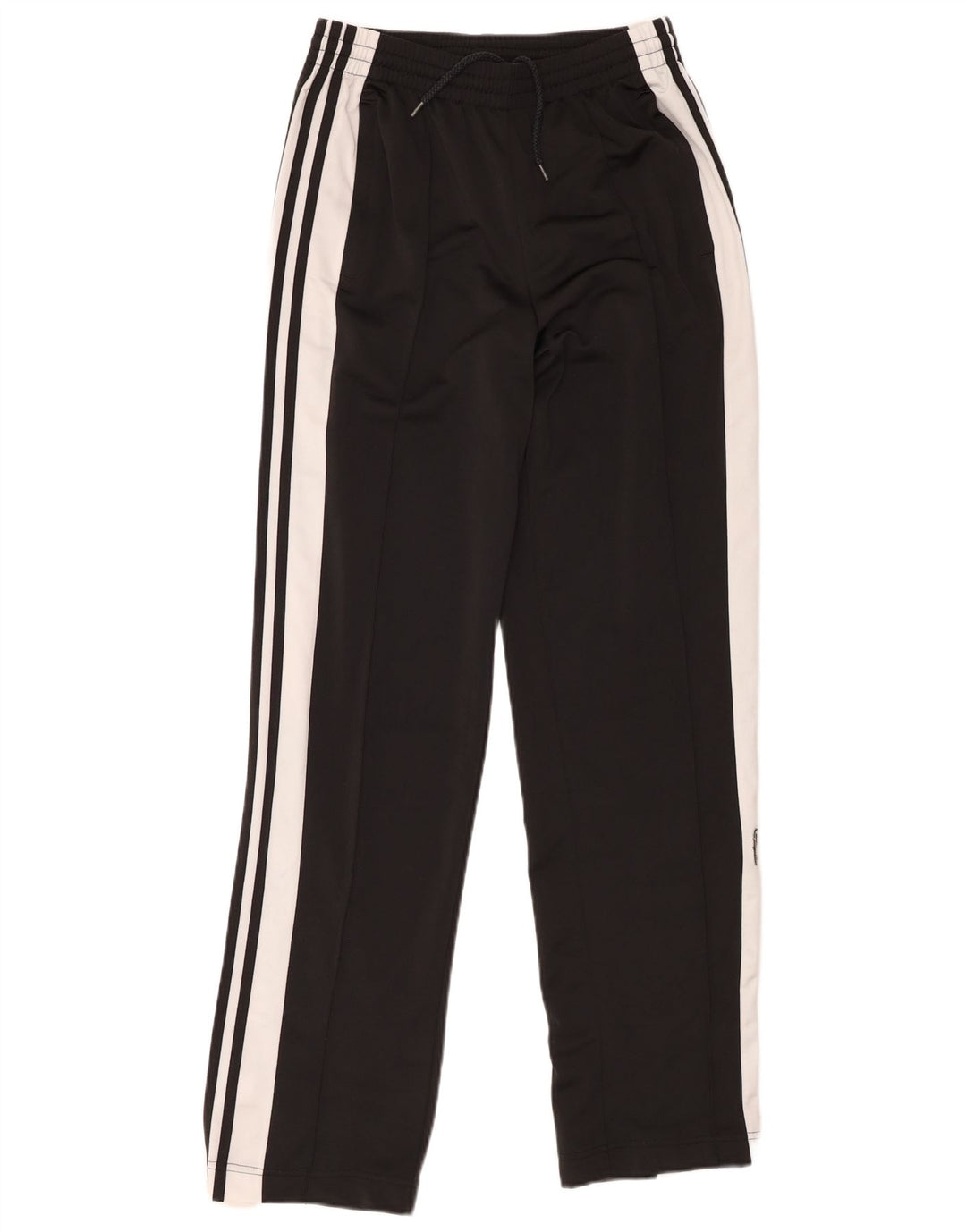 Pantaloni de trening Adidas pentru femei UK 8 Small Black Colorblock Poliester