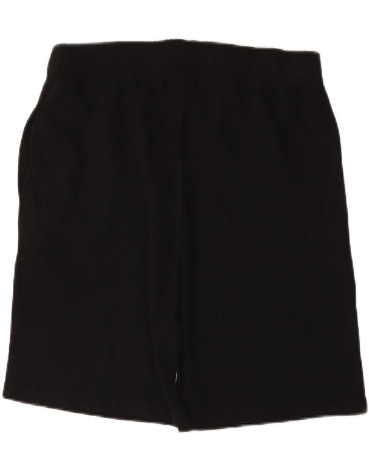 Pantaloni scurți sport UMBRO pentru bărbați, bumbac mediu negru