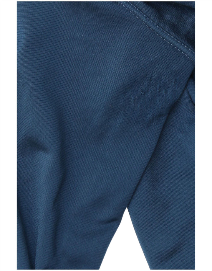 Pantaloni de trening Adidas pentru bărbați Marea Britanie 40/42 Poliester albastru mediu