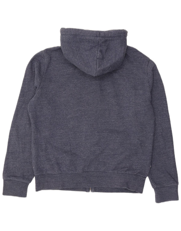 Pulover Superdry pentru bărbați, cu fermoar, bumbac, albastru, XL