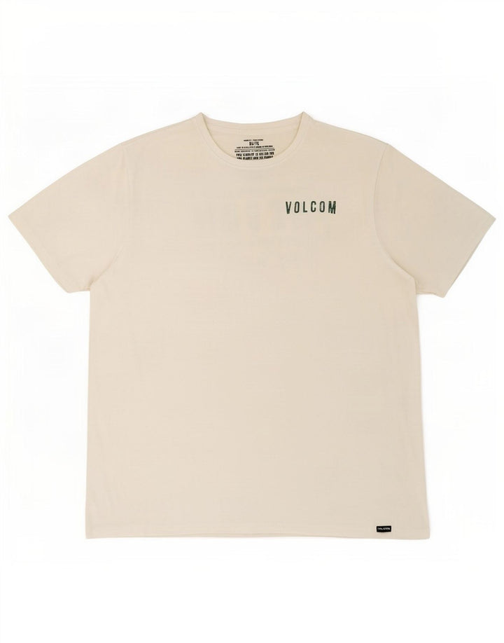 Tricou grafic pentru bărbați Volcom Top XL Bumbac alb