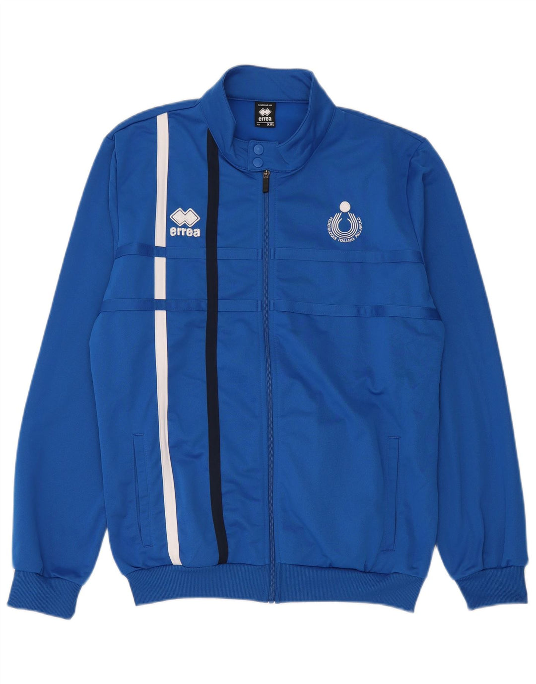 Jachetă de trening grafică Errea pentru bărbați, 2XL, albastru