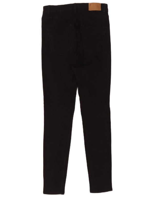 Blugi skinny dama Zara EU 38 Mici W28 L29 Bumbac negru