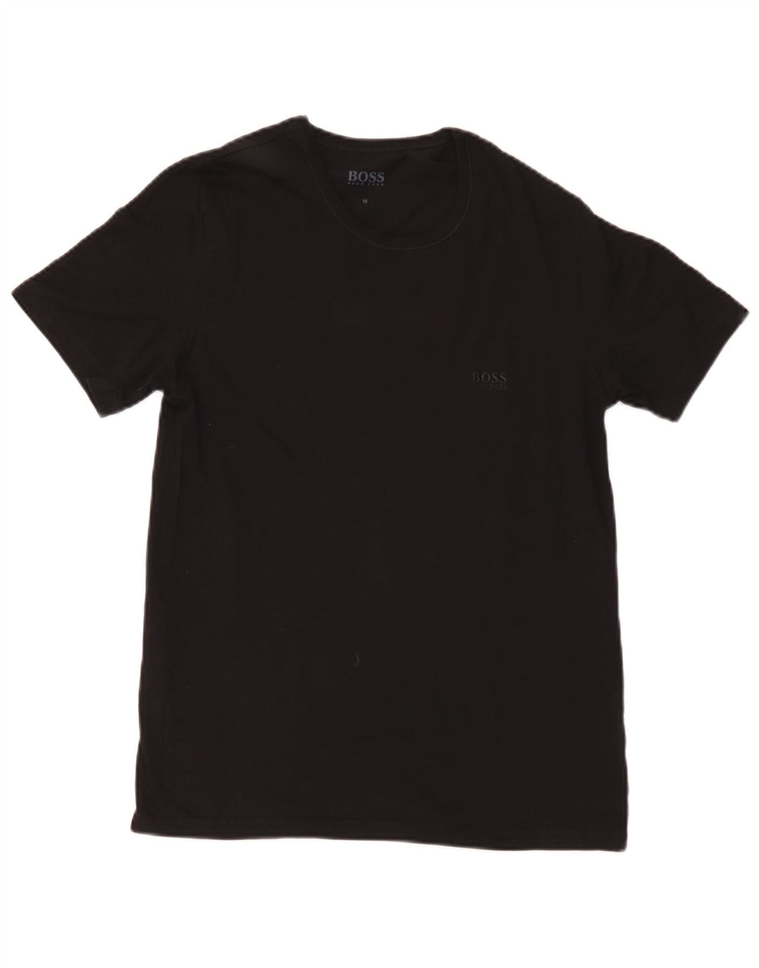 Tricou pentru bărbați Hugo Boss Top mediu din bumbac negru