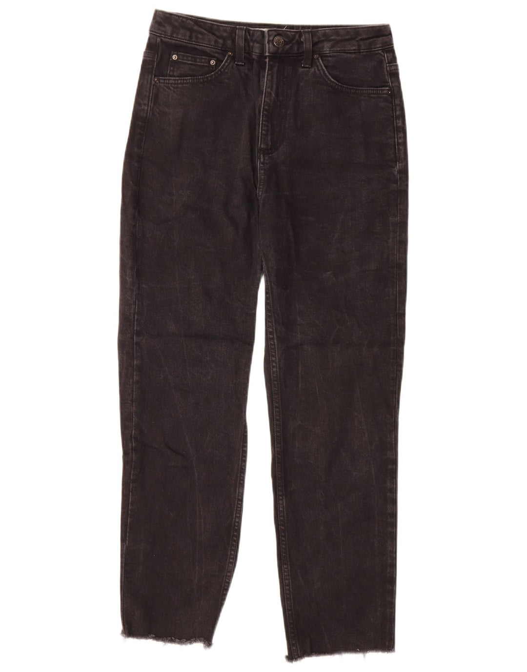 Blugi conici pentru femei Topshop W28 L26 negri