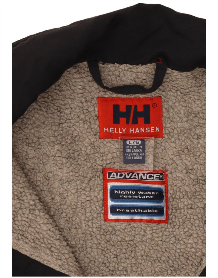 Jachetă HELLY HANSEN pentru bărbați, UK 40, mare, negru, colorblock, nailon