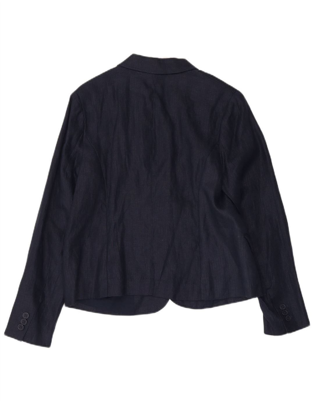 Sacou blazer pentru femei Monsoon cu 1 nasture UK 14 mare, in albastru bleumarin