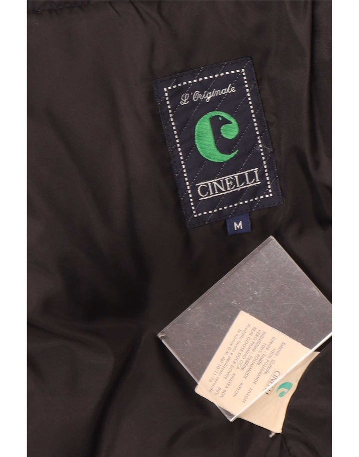 Jachetă căptușită pentru bărbați Cinelli UK 38 Medium Black Nylon
