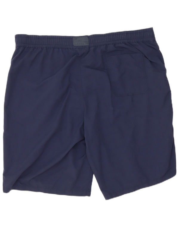 Pantaloni scurți de înot Lacoste pentru bărbați Mărimea 7 2XL Poliester bleumarin