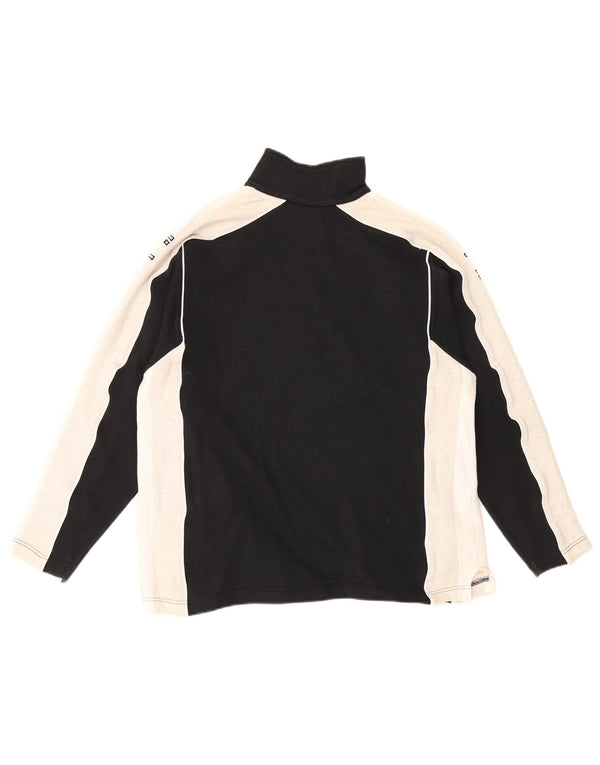 Pulover pentru bărbați Adidas Graphic Hanorac UK 36/38 Mic Negru Colorblock