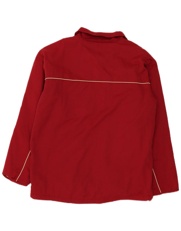 Jachetă Windbreaker pentru bărbați Fila UK 42 XL Bordeaux Poliamidă color bloc