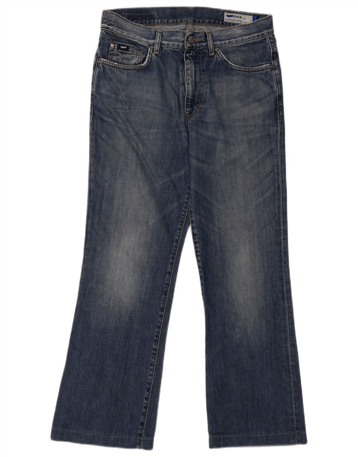 Blugi pentru bărbați Gas Bootcut W33 L29 Bumbac albastru