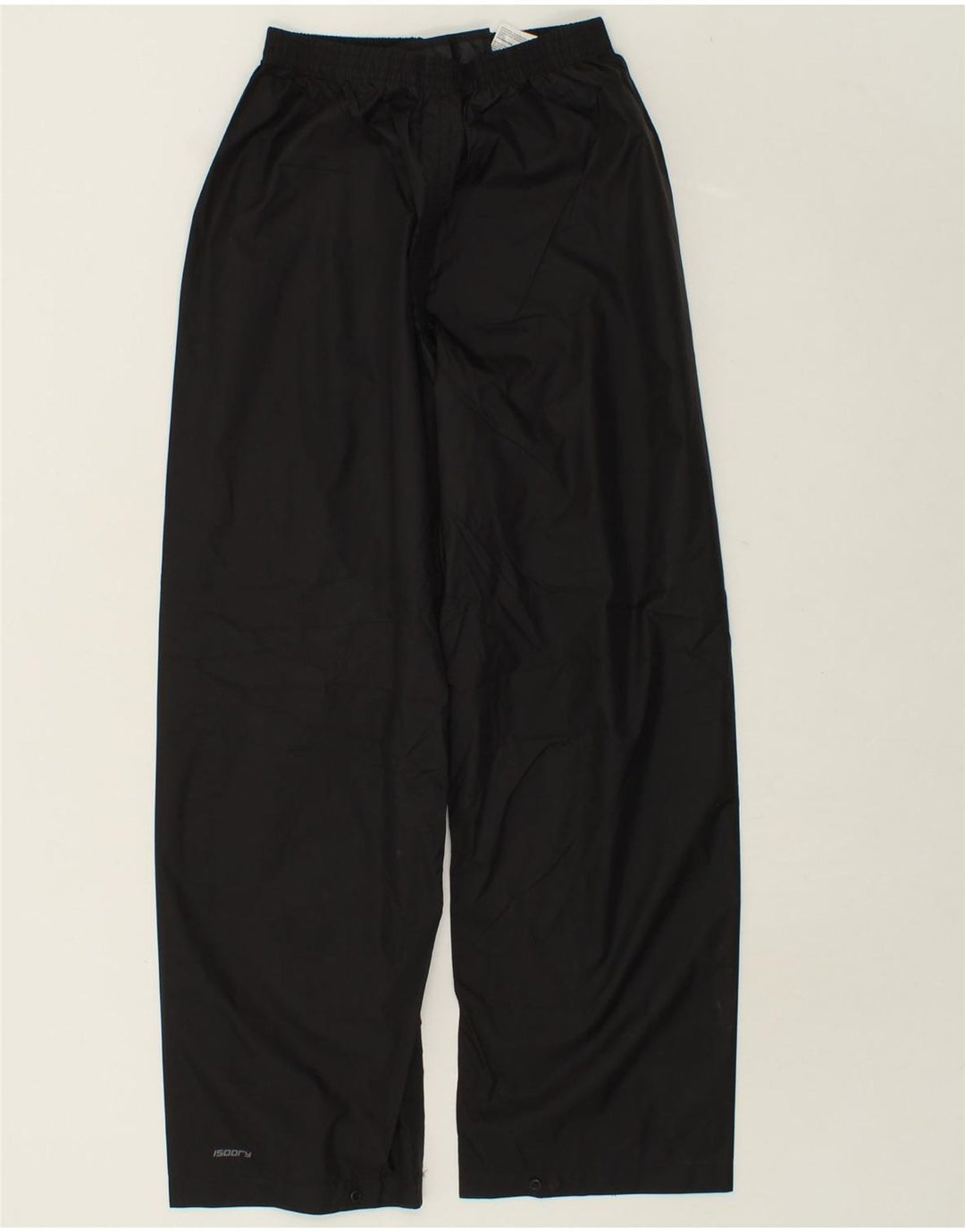 MOUNTAIN WAREHOUSE Boys Tracksuit Trousers 12-13 Years Black Nylon Vintage Mountain Warehouse and Second-Hand Mountain Warehouse from Messina Hembry 