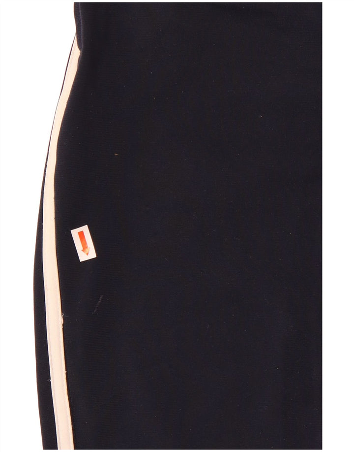 Pantaloni de trening Adidas pentru femei UK 8/10 Poliester bleumarin mic