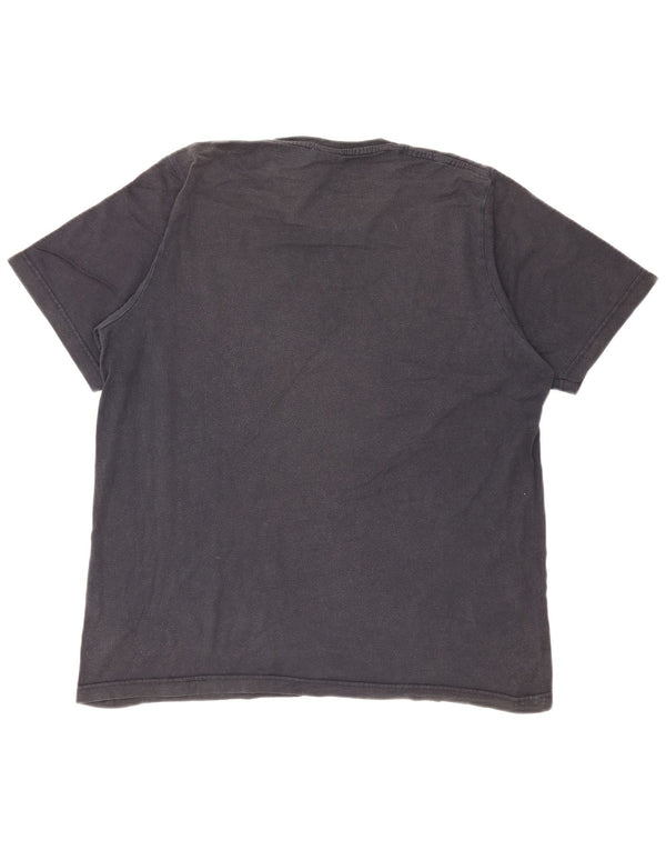 Tricou grafic pentru bărbați Adidas Top mare, albastru bleumarin, bumbac color bloc