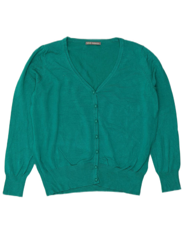 Pulover cardigan pentru femei Marks & Spencer UK 18 XL Viscoză verde