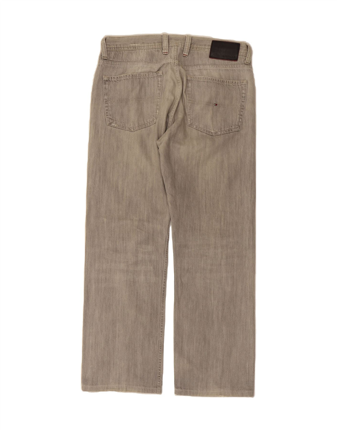 TOMMY HILFIGER Mens Straight Jeans  W36 L29 Grey Vintage Tommy Hilfiger and Second-Hand Tommy Hilfiger from Messina Hembry 