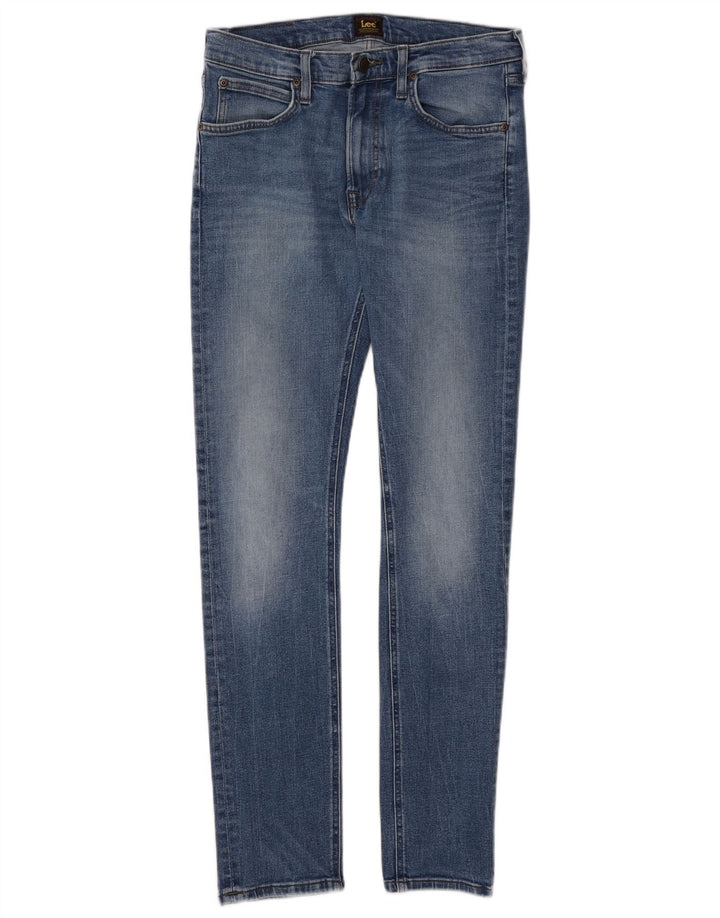 Blugi Lee Luke Slim pentru femei W31 L32 Bumbac albastru