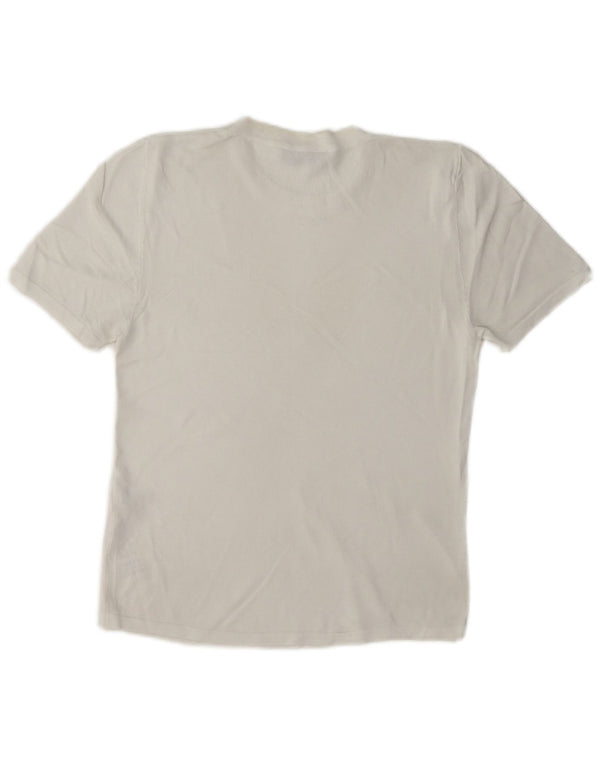 Tricou pentru femei Zara UK 12 Medium White Viscose